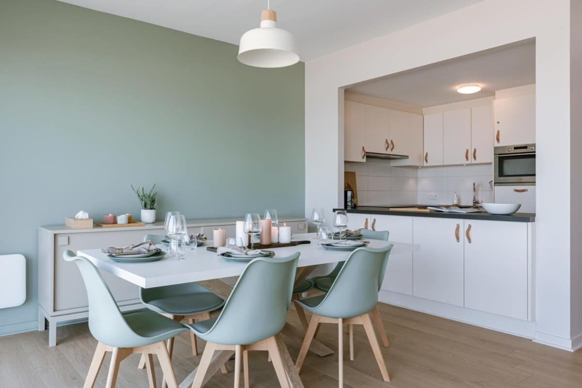 Huswell - Bright Seaview Apartment In Oostende المظهر الخارجي الصورة
