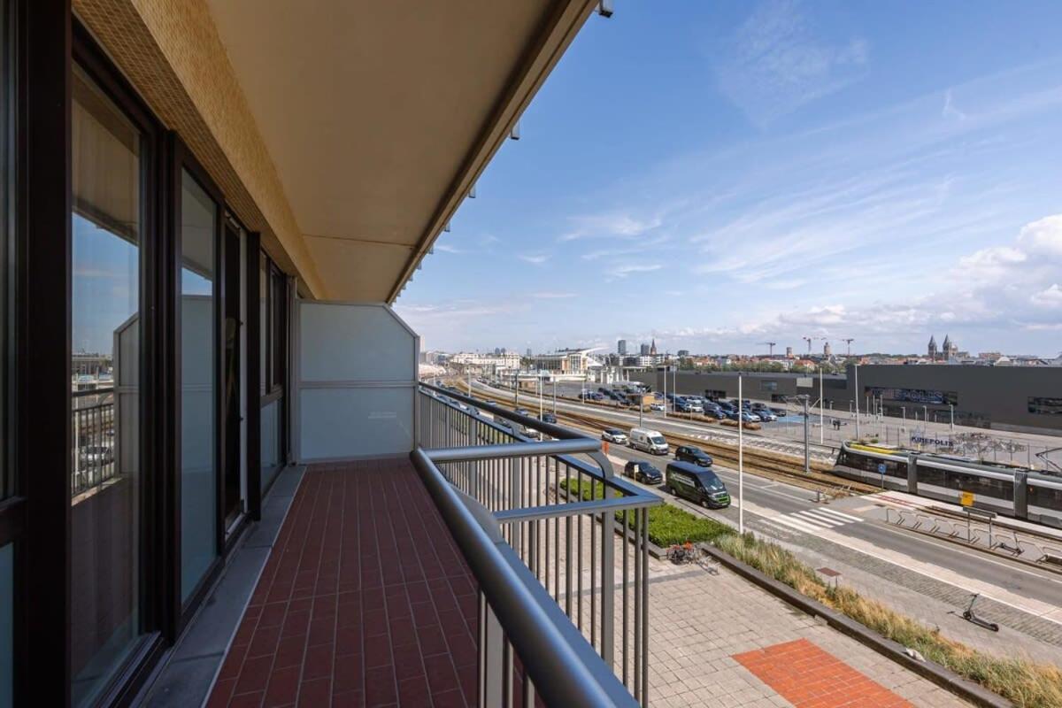 Huswell - Bright Seaview Apartment In Oostende المظهر الخارجي الصورة